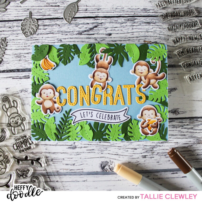 Chimply Congrats Card (Heffy Doodle DT)