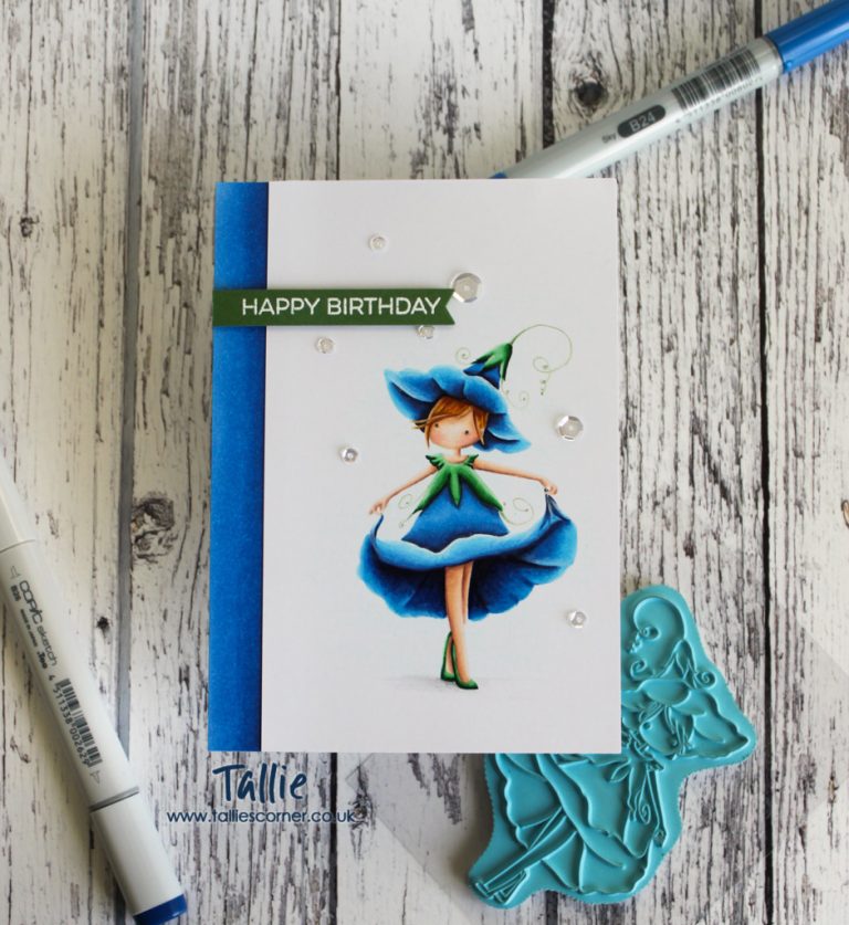 Bella’s Morning Glory Birthday Card (Seven Hills Crafts with Stamping Bella)