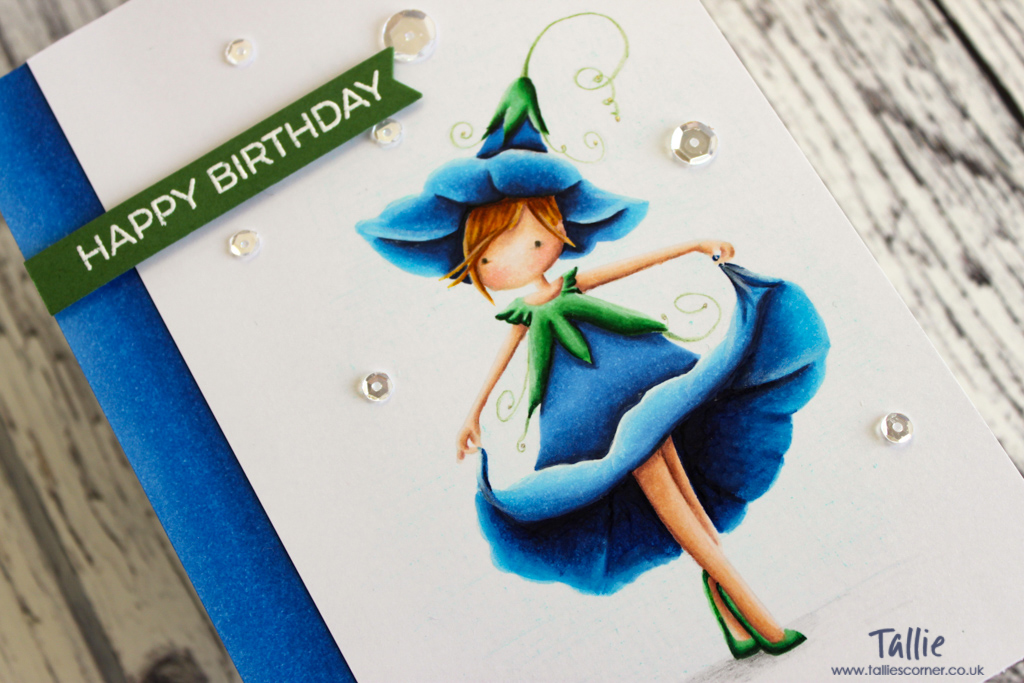 Bella's Morning Glory Birthday Card, Stamping Bella, Handmade card, Birthday Card, Seven Hills Crafts DT