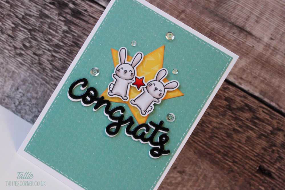Party Pals Celebration Card (Seven Hills Crafts DT with Avery Elle and Lawn Fawn)