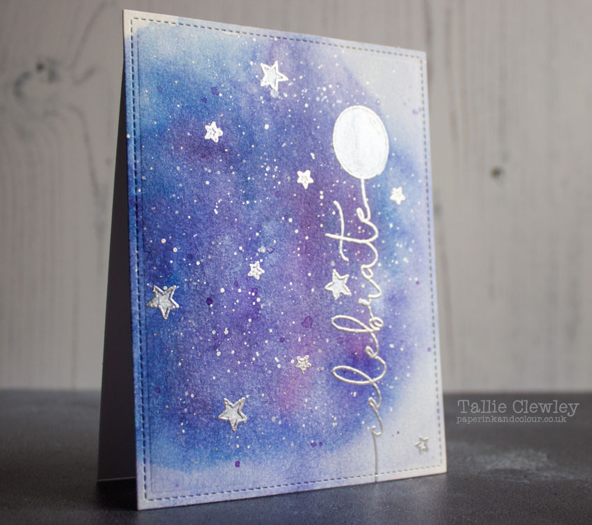 Floating Watercolour Wishes Cards