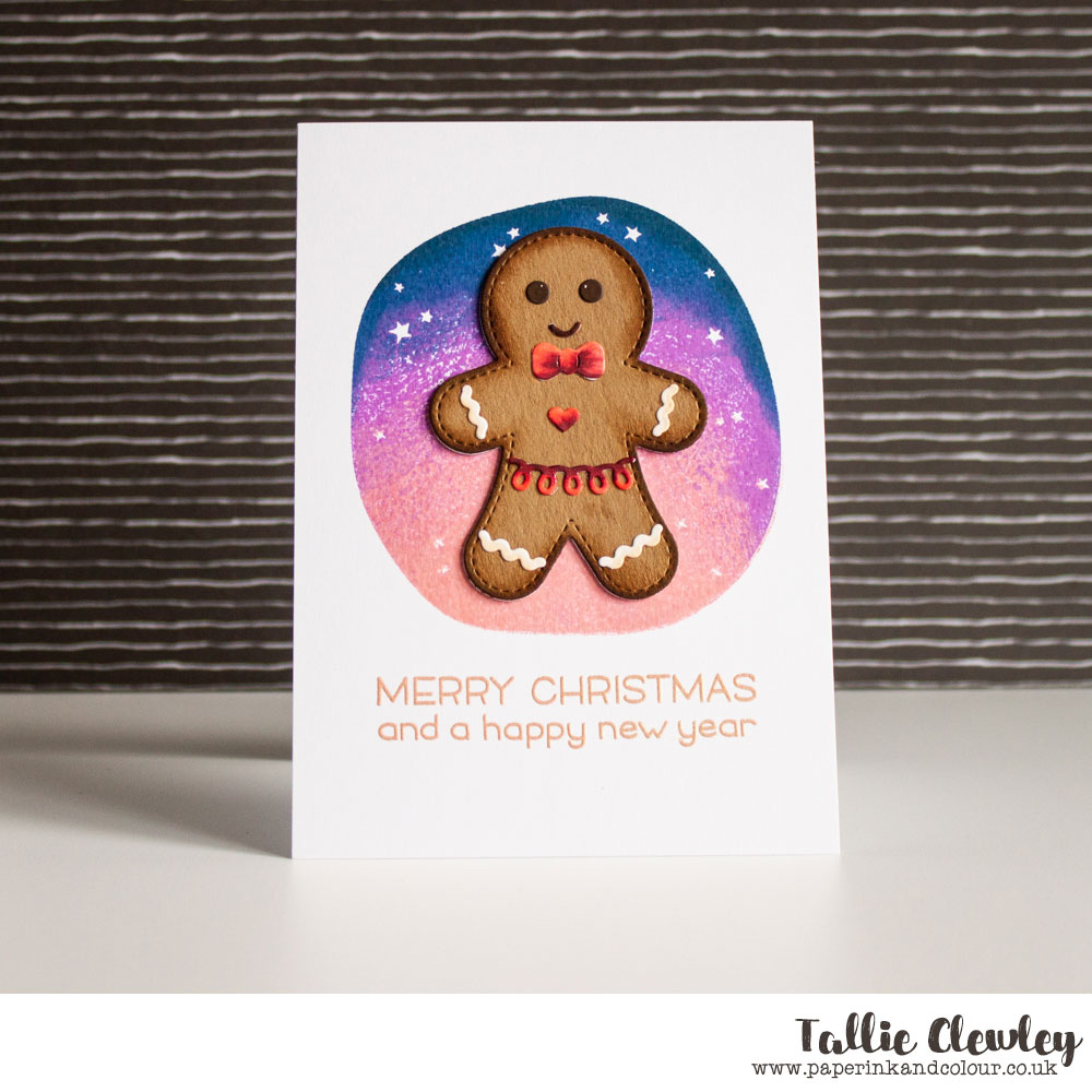 Gingerbread Christmas Cards (Seven Hills Crafts DT with Lawn Fawn and Avery Elle)
