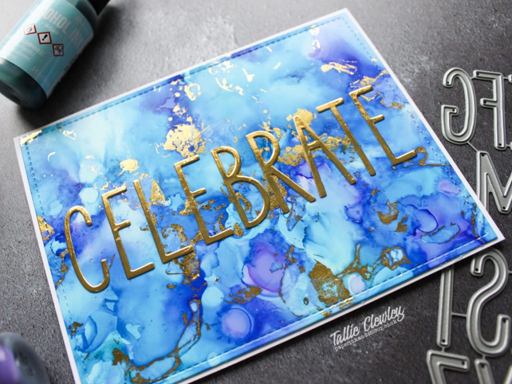 Celebration Card: Celebrating with Alphas (Seven Hills Crafts DT with Neat & Tangled and Lawn Fawn)