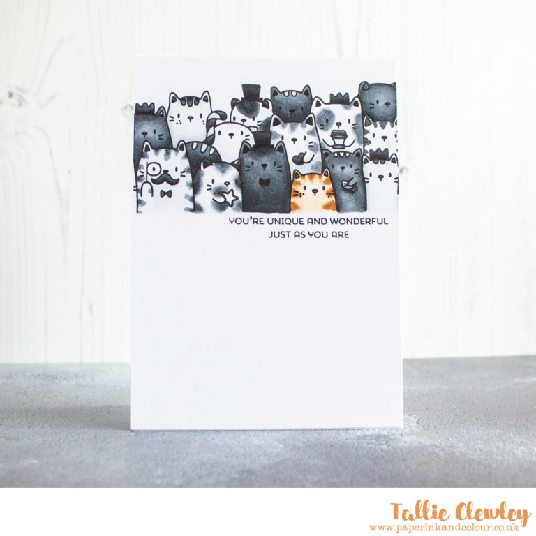 Uniquely Wonderful Birthday Card (Seven Hills Crafts DT and Mama Elephant Cat’s Meow)