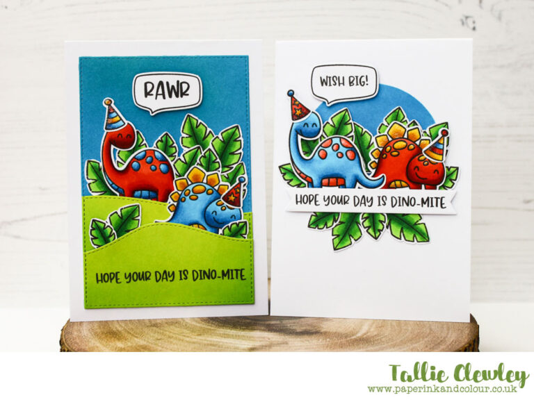 Dino-mite Birthday Card (Seven Hills Crafts DT with Avery Elle)