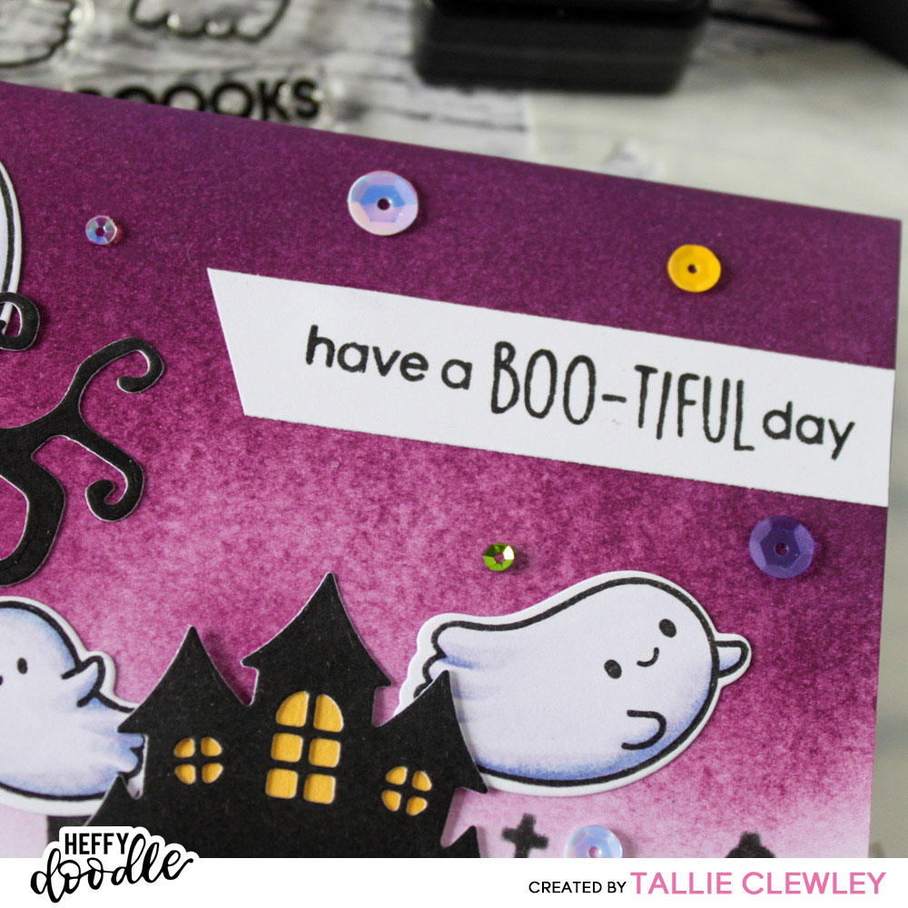 Boo-tiful Day Birthday Card (Heffy Doodle)