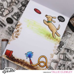 Canine Chaos! Birthday Card (Heffy Doodle DT)